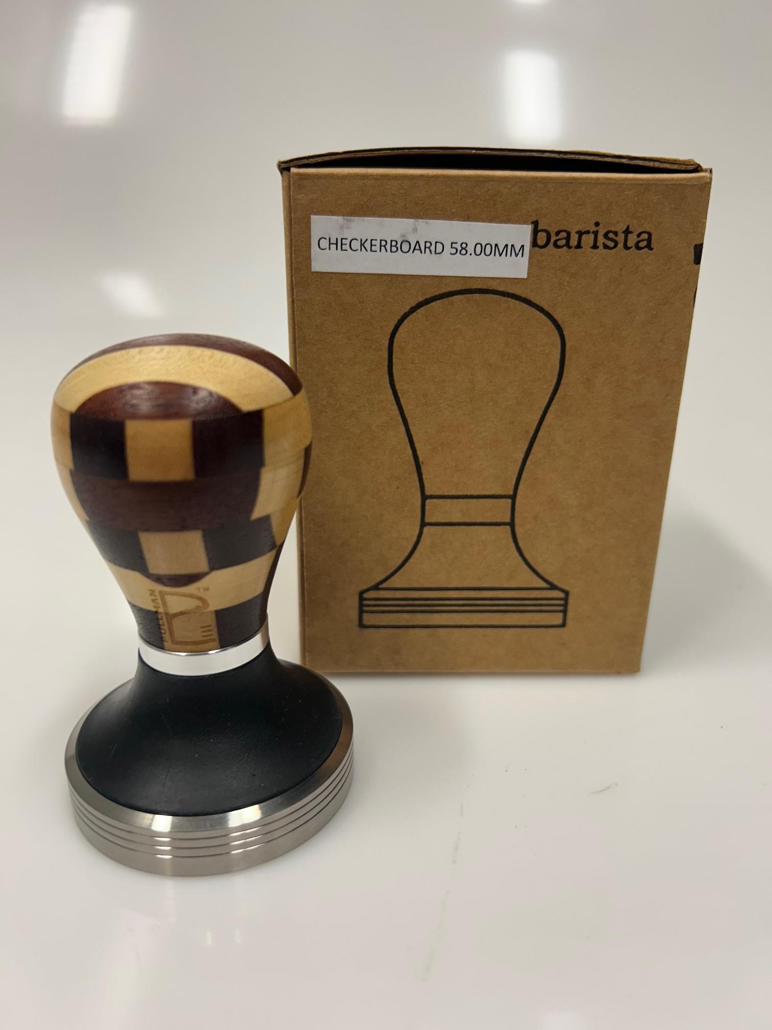 pm - Tamper Barista Checkerboard 58mm