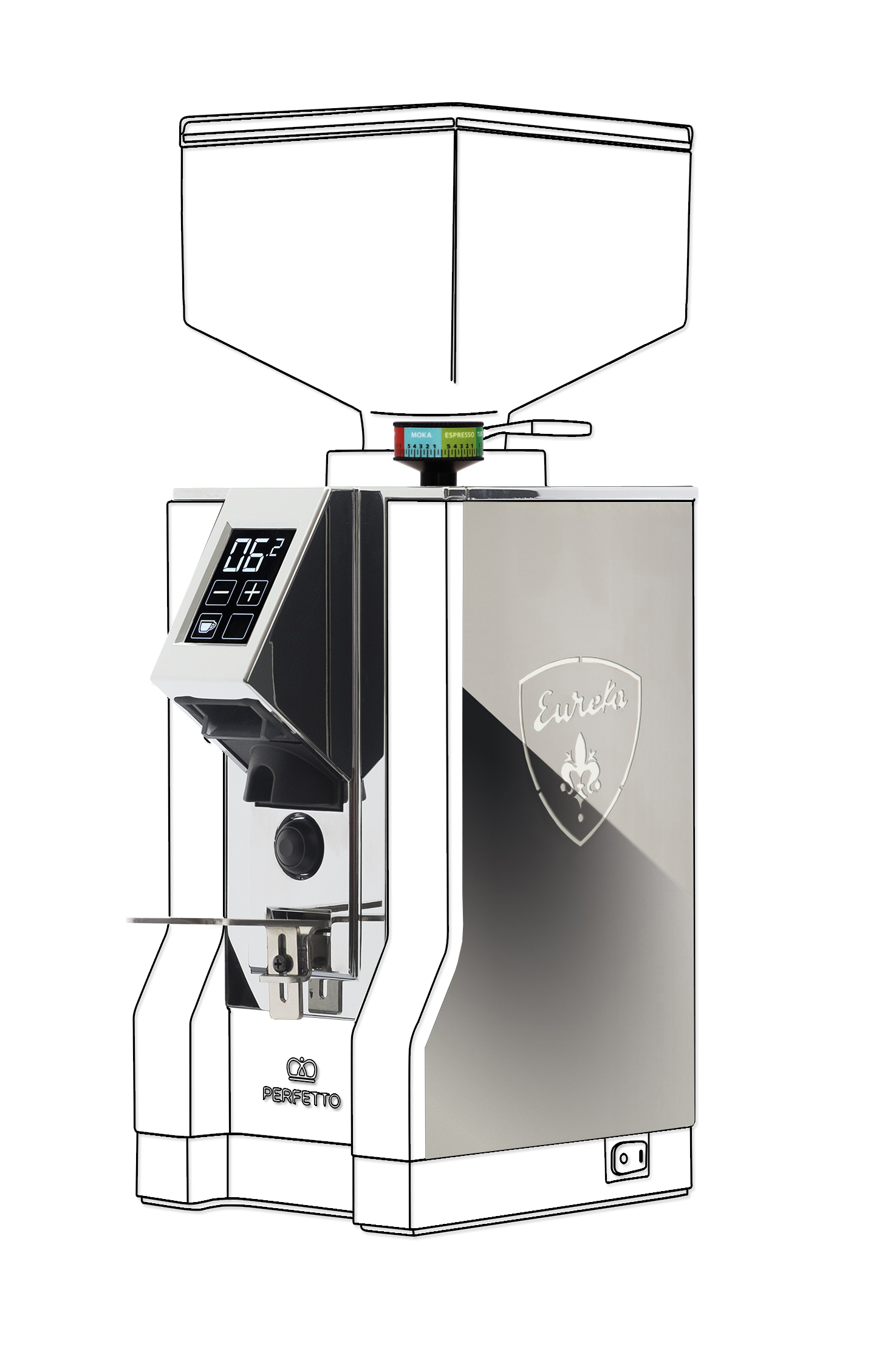 EUR PERFETTO 17 NX schwarz matt