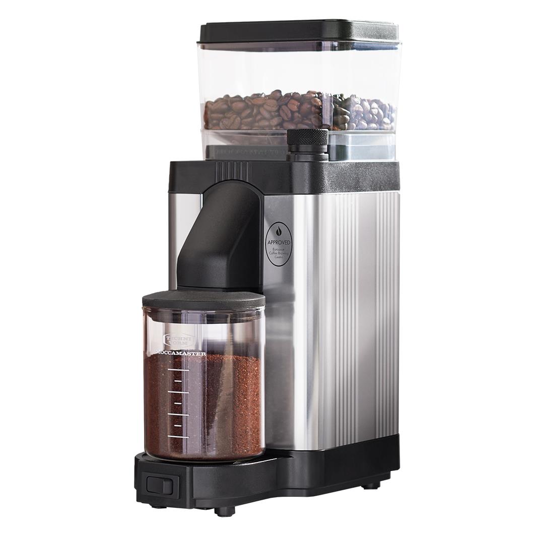 Moccamaster KM5 Burr grinder Polished Silver