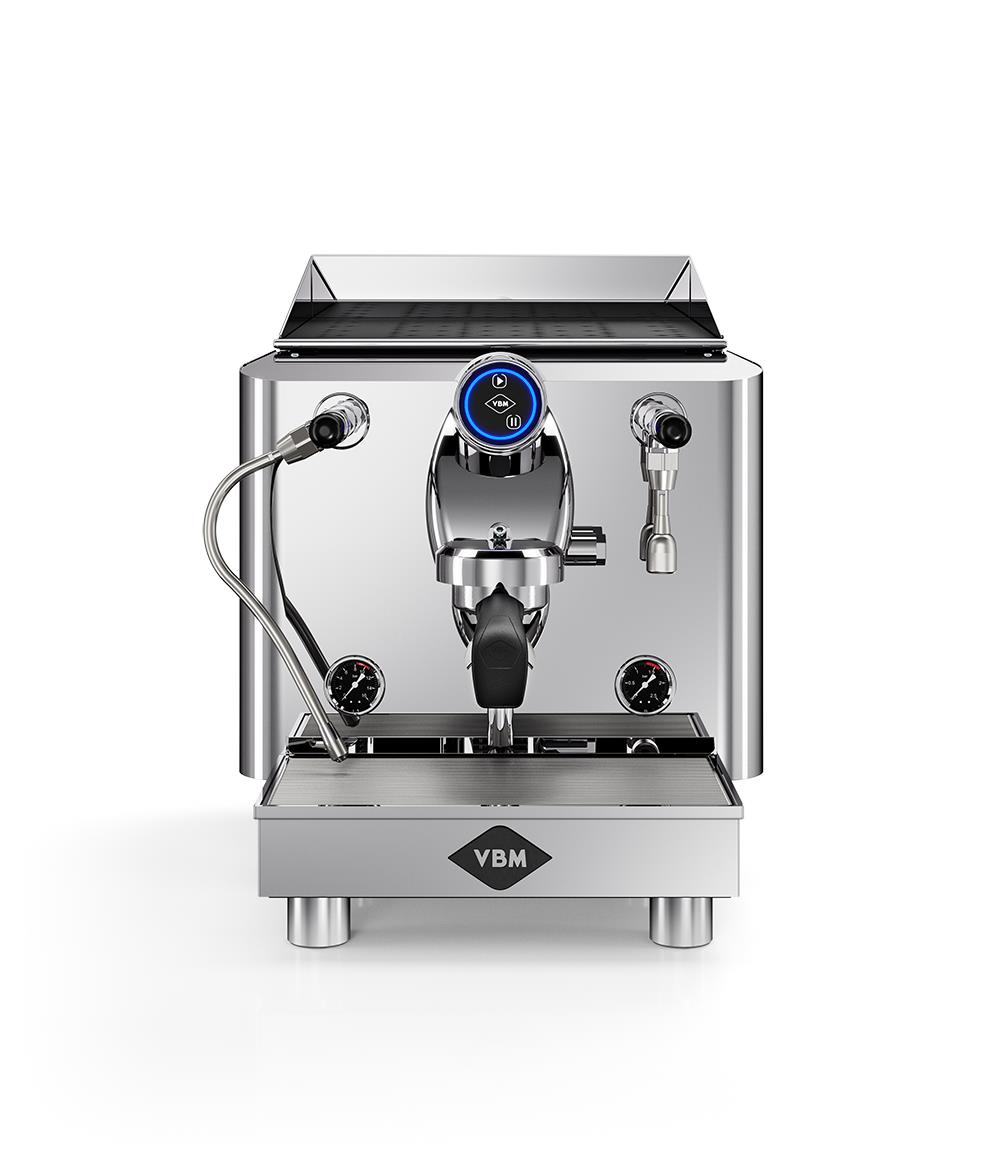 vbm Lollo 1 gruppig inox Semi-Automatik