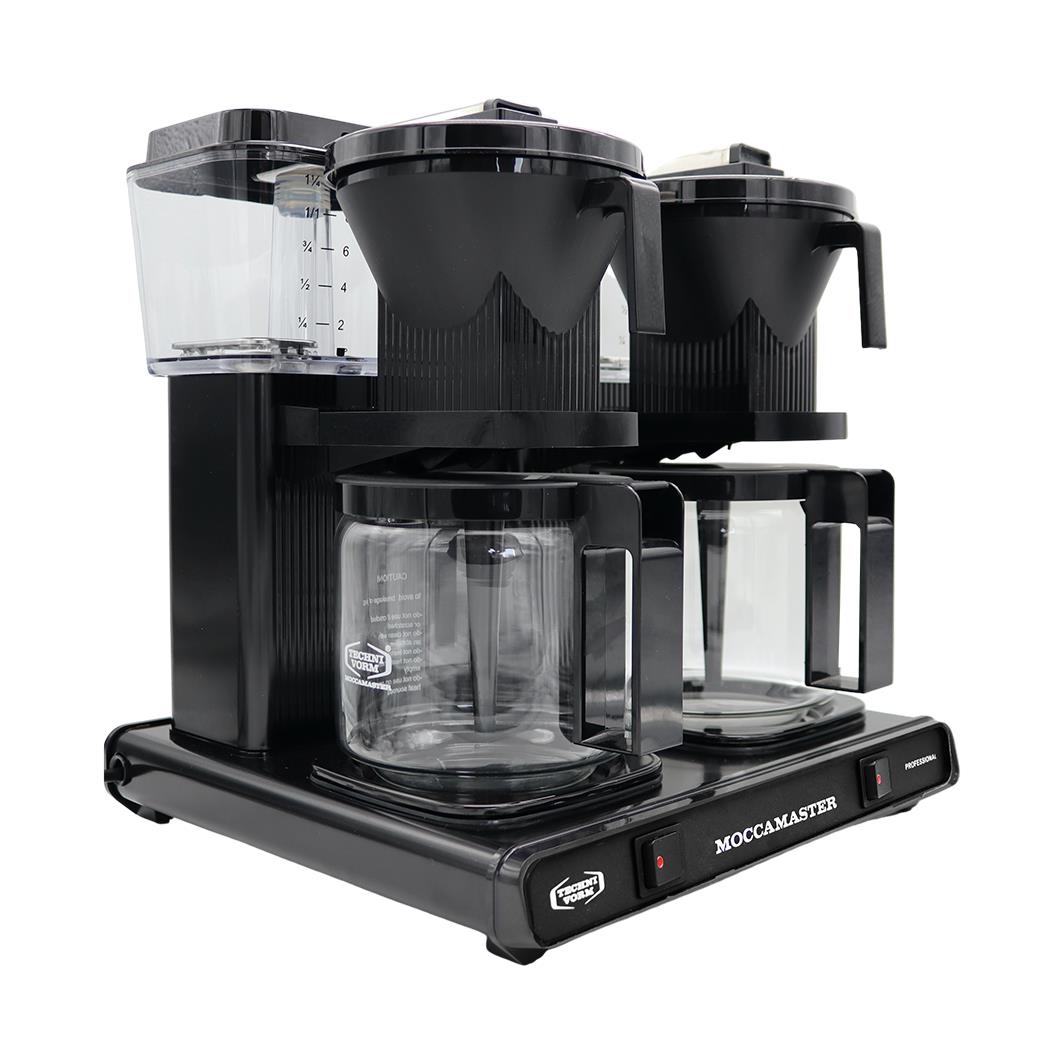 Moccamaster Doppel-Kaffeeautomat KBG744, black