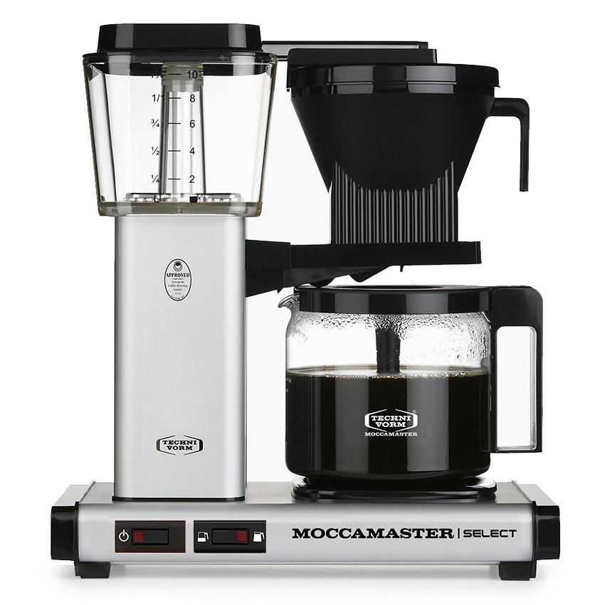 Moccamaster KBG Select Matt Silver - 53982